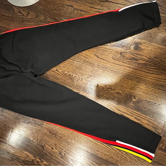 Palm Angels Black Tracksuit with Colorful Stripes - Picture 5 of 5